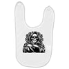 evil skull humor Baby Bibs