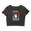 embrace science Crop Top