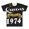 queens are born in 1974 All Over Men's T-shirt