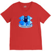 schrodingers dropbox V-Neck Tee