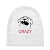 crazy (2) Baby Beanies