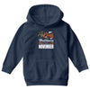 Halloween Kings Are Born In November Youth Hoodie