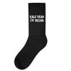 kale yeah i'm vegan Socks