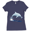 bottle opener nose Ladies Fitted T-Shirt