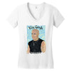 vin gogh Women's V-Neck T-Shirt