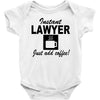 instant lawyer just add coffee Baby Bodysuit