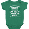 education is the most pwerful weapon you can use to change the world l Baby Bodysuit