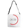 time check Adjustable Strap Totes