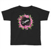 Floral Baby Name Toddler T-shirt