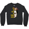 ask me about my feminist agenda frida kahlo Crewneck Sweatshirt