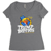 trump berries Women's Triblend Scoop T-shirt