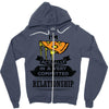 I Am Pizza Actually In A Very Commited Relationship Zipper Hoodie