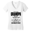 I'm Called Grandpa Because I'm Way Too Cool To Be Called Grandfather Women's V-Neck T-Shirt