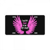 i wear pink for my mom License Plate