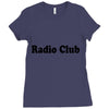 Radio Club logo Ladies Fitted T-Shirt
