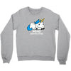sad unicorn Crewneck Sweatshirt