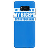 my biceps funny printed Samsung Galaxy S8