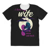 to the moon and back All Over Women's T-shirt