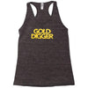 gold digger Racerback Tank