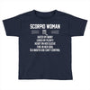 Scorpio Woman Toddler T-shirt