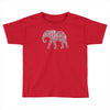 elephant filled5 cool Toddler T-shirt