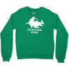 funny rude taste of kiwi Crewneck Sweatshirt