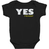 yes i know Baby Bodysuit