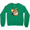 halftone fox (regular) Crewneck Sweatshirt