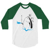 Fish Holdup 3/4 Sleeve Shirt