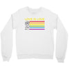 lightsaber rainbow Crewneck Sweatshirt