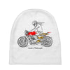 custom motorcycle Baby Beanies