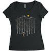 be alone Women's Triblend Scoop T-shirt