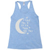 i love you to the moon and back babygrow Racerback Tank