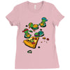 pizza lover Ladies Fitted T-Shirt