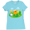 no jacket required Ladies Fitted T-Shirt