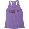 santa i'm a big fun Racerback Tank