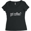 got coffee Women's Triblend Scoop T-shirt