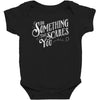 scary type Baby Bodysuit