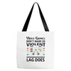 i love video games Tote Bags