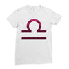 libra logo Ladies Fitted T-Shirt