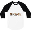 uk grime 3/4 Sleeve Shirt