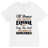 all women are created equal but only the best are born in november V-Neck Tee