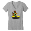 raiders of the lost boss key Women's V-Neck T-Shirt