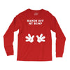 Hands off my Bump Long Sleeve Shirts
