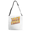 taco party Adjustable Strap Totes