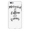 motivated by caffeine and canines iPhone 6 Plus/6s Plus Case