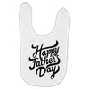 happy fathers day Baby Bibs