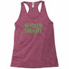 wicked smaht funny Racerback Tank