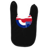 mod union jack, ideal gift, birthday present Baby Bibs