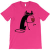 cat and wine T-Shirt